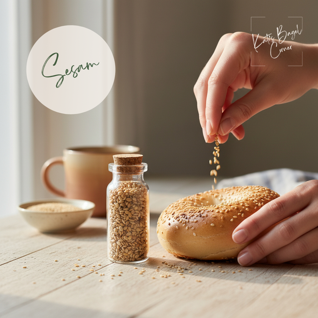 Sesam Bagel Seasoning: Nussiges Aroma & goldener Crunch – Kati's Bagel ...